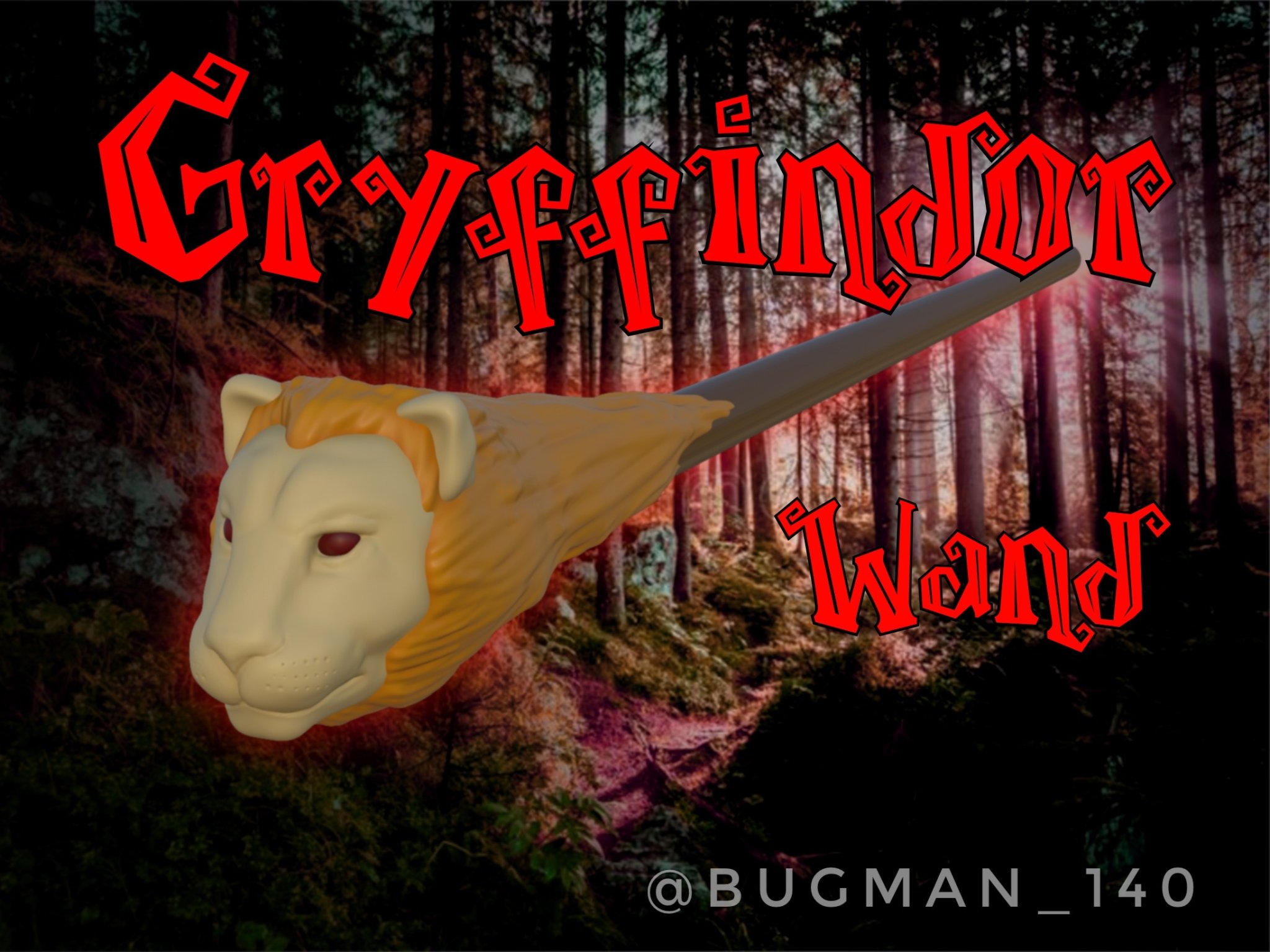 Gậy phép thuật Gryffindor thể hiện niềm tự hào nhà bạn