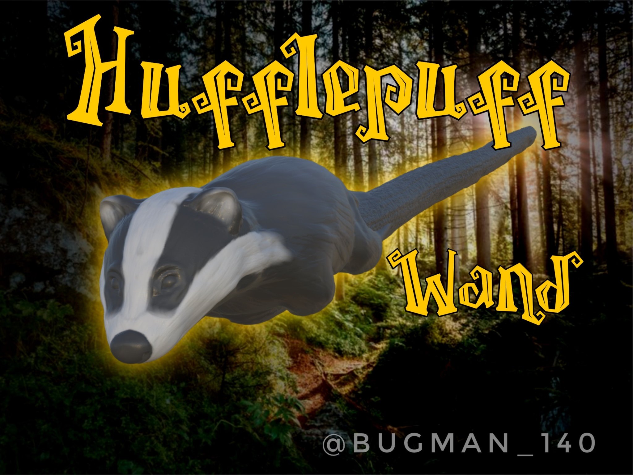 Gậy phép Hufflepuff thể hiện niềm tự hào về nhà