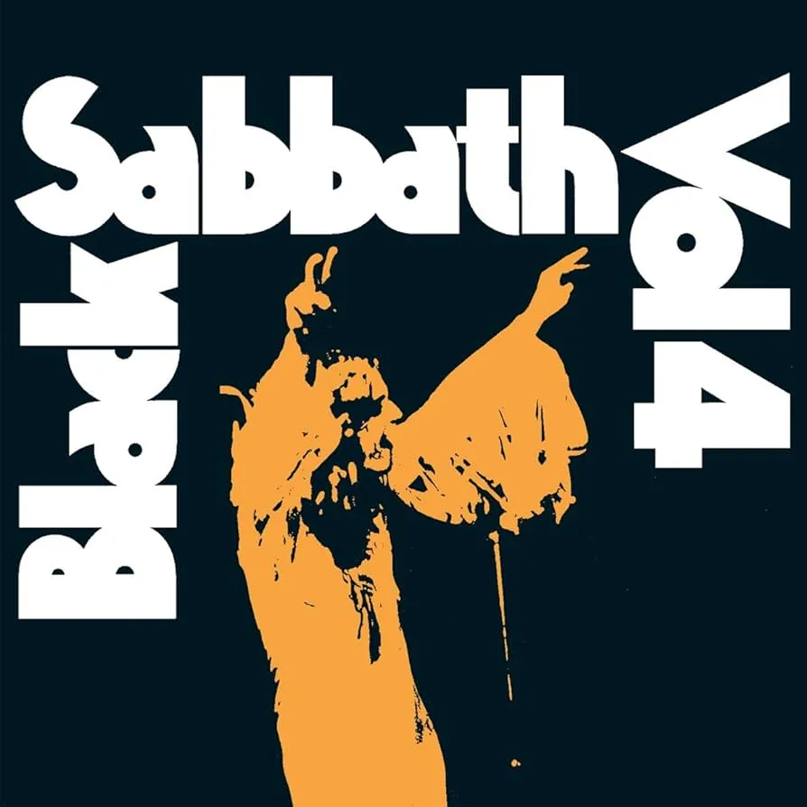 Bìa album Black Sabbath Vol4 nghệ thuật tường mini