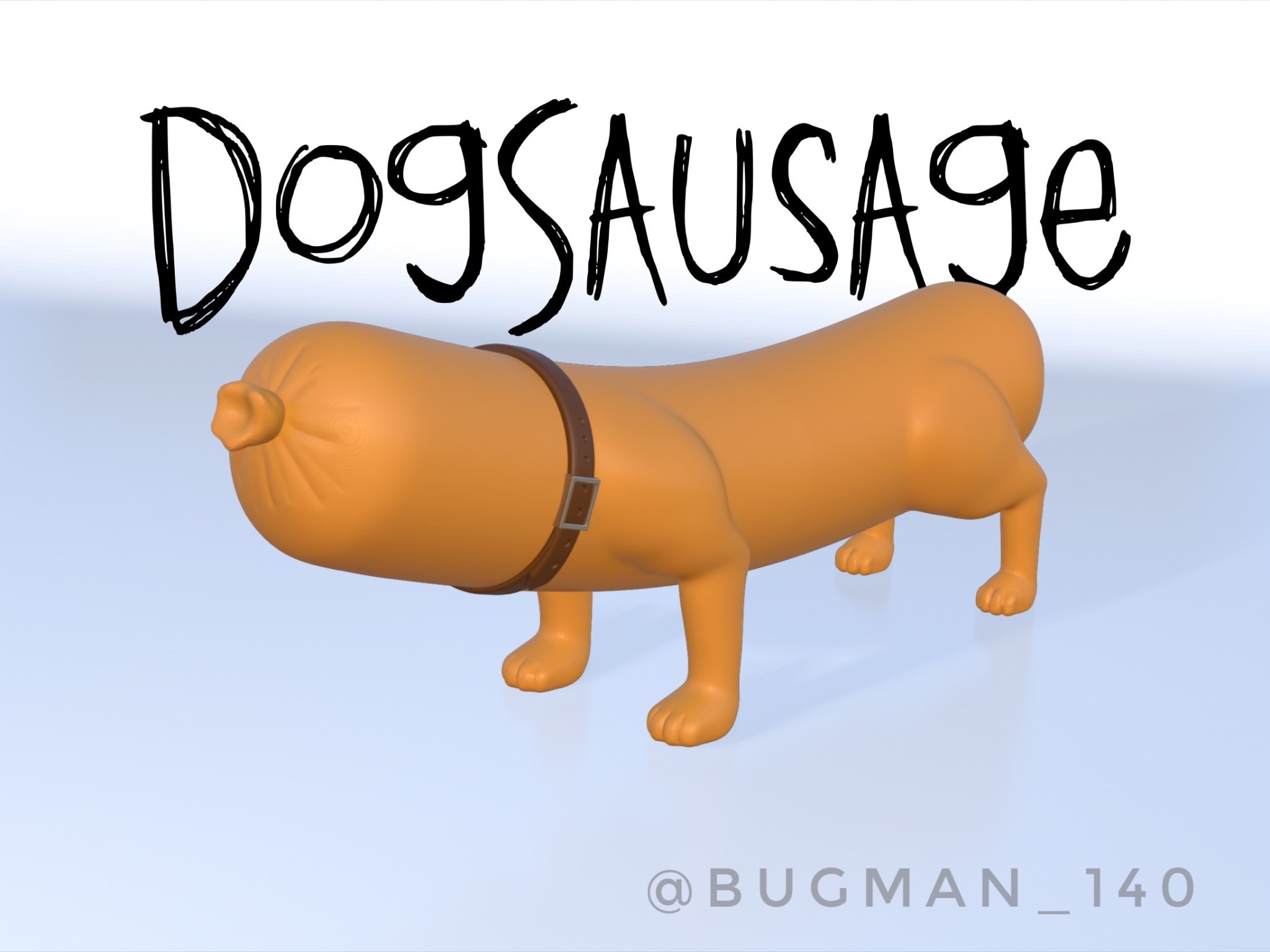 Chó hình xúc xích độc đáo DogSausage