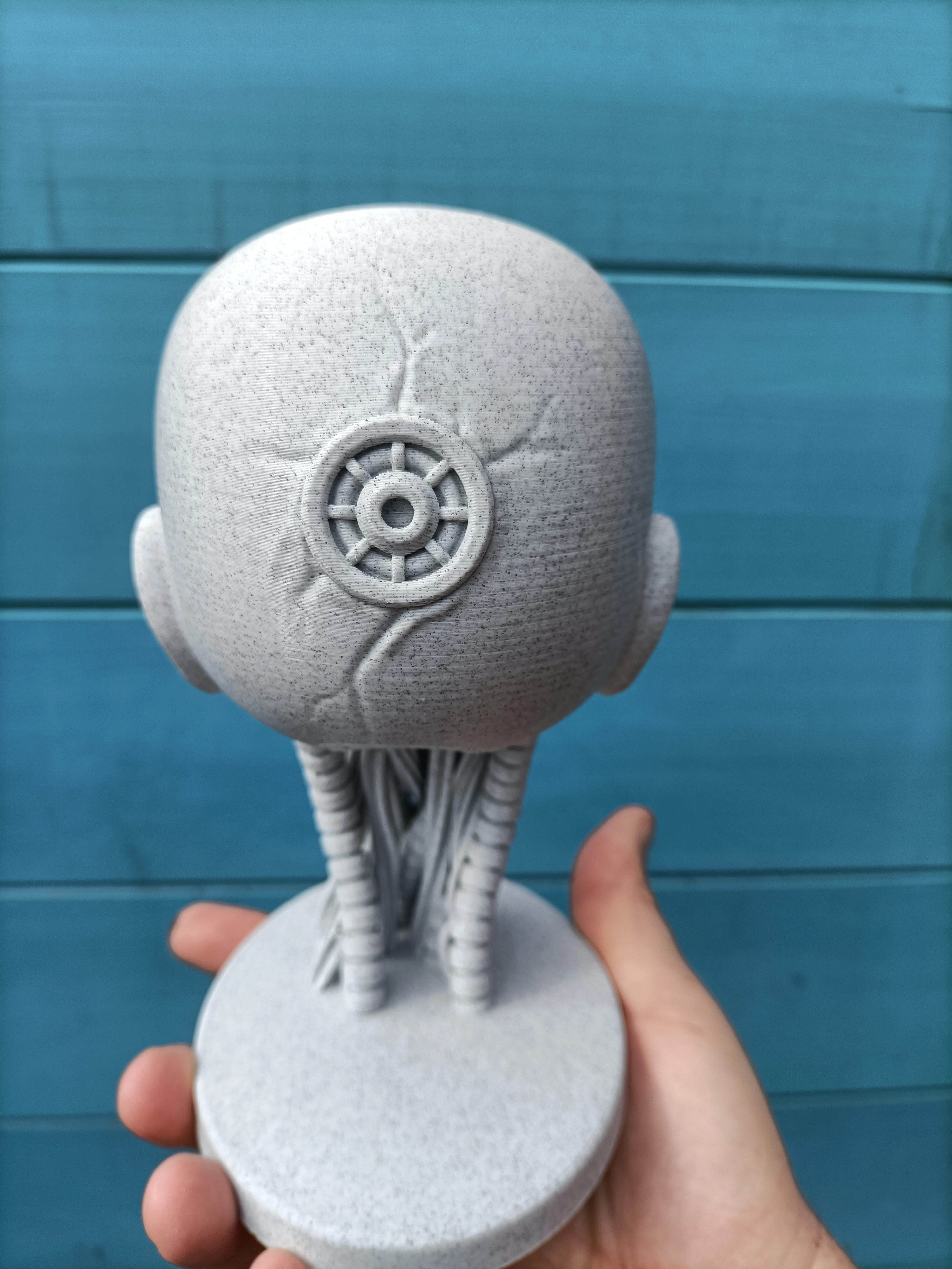 Mô hình nhân vật cyborg u ám "Wired" từ trí tưởng tượng