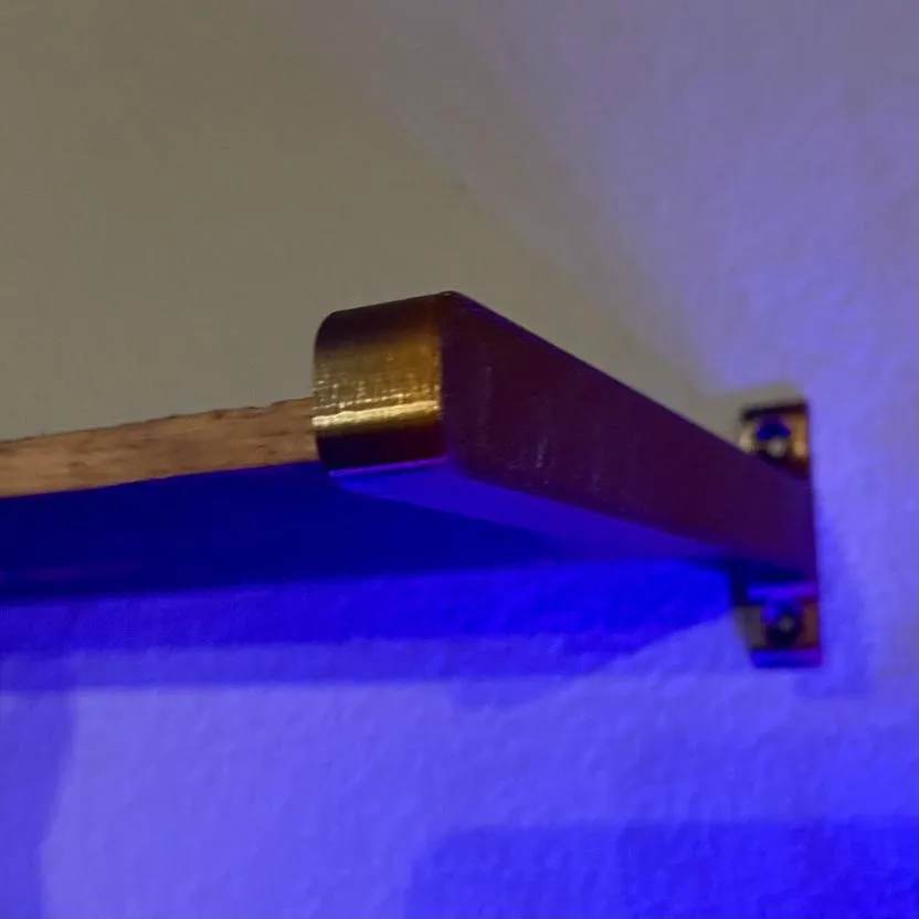 Giá đỡ nhẹ cho kệ từ gỗ vụn hoặc ván laminate