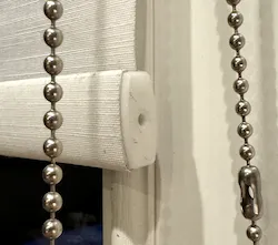 Nắp cuối cho thanh dưới của rèm cuốn bằng nhôm