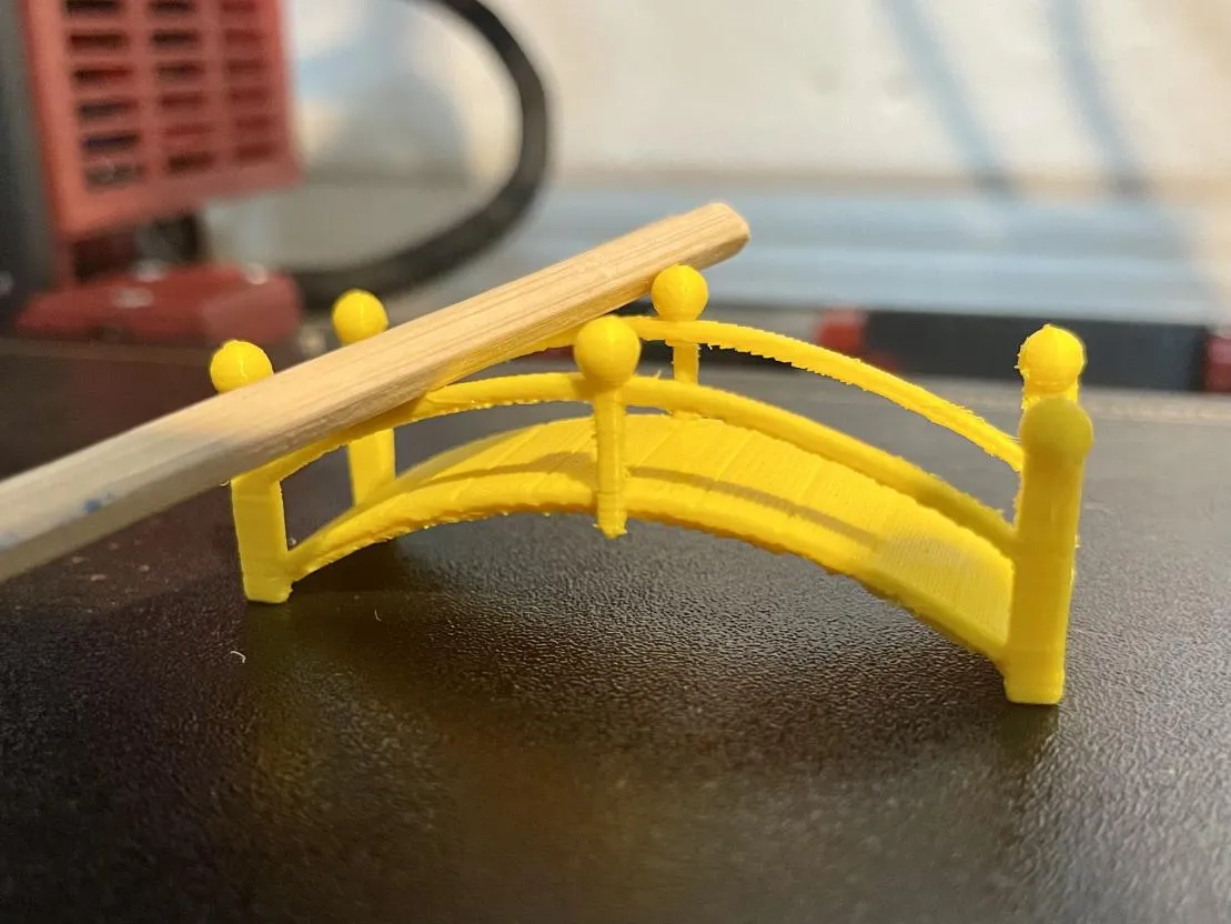 Giá đỡ đũa Hashi-oki mô phỏng cầu Nhật Bản