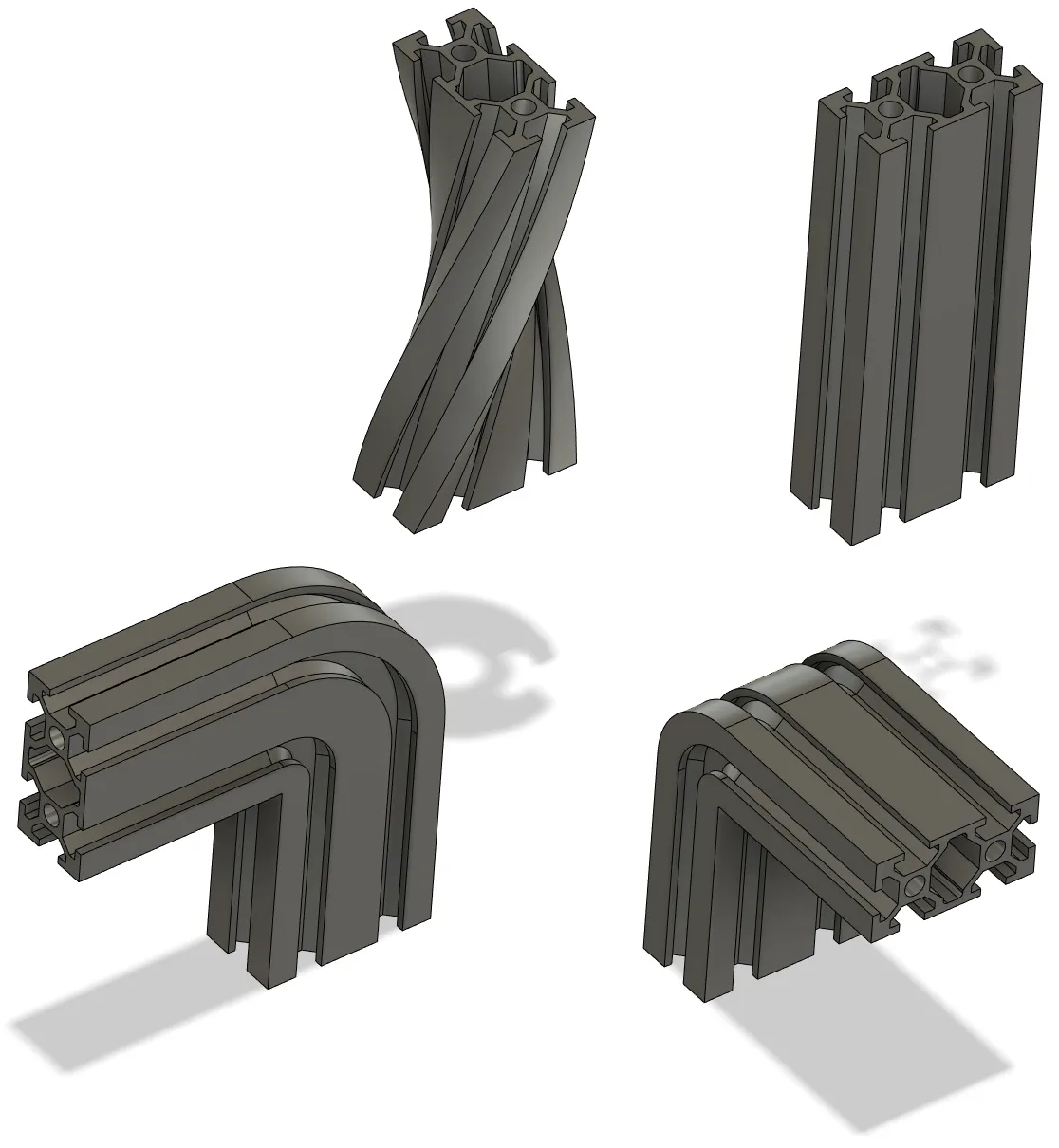 Khung nhôm 2040 cho thiết kế và sáng tạo 3D