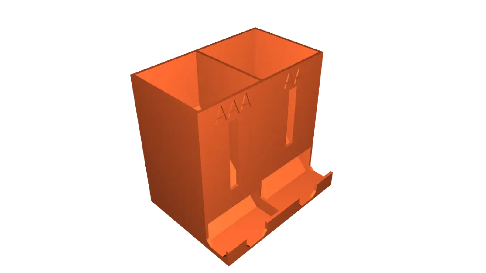 Giá đỡ pin treo tường bằng vít hoặc đinh