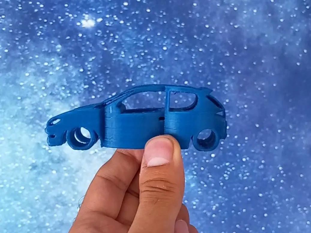 Peugeot 206 kết hợp nghệ thuật độc đáo trong mô hình 3D