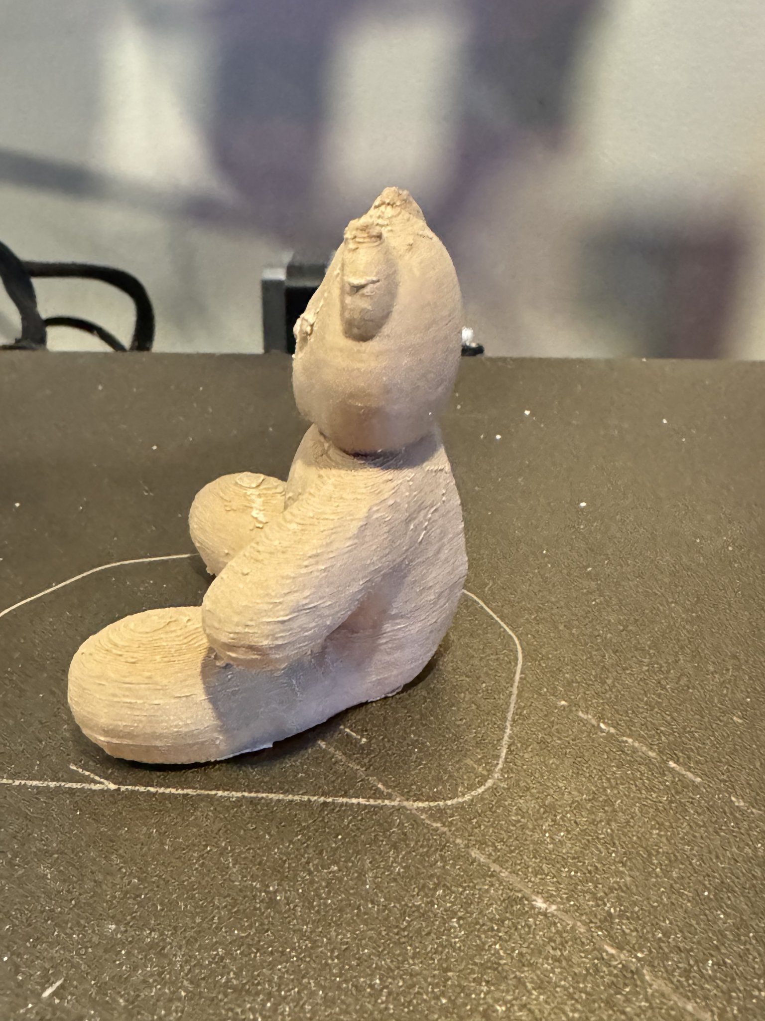 Gấu bông dễ thương được mô hình hóa bằng Blender