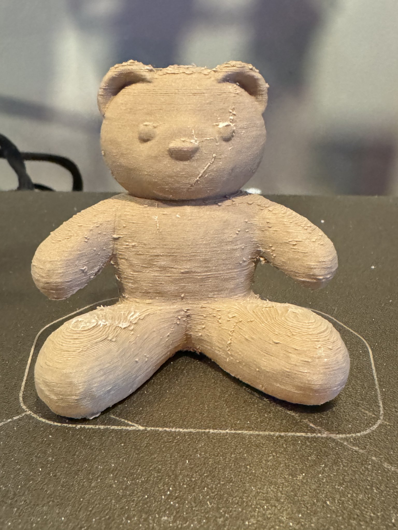 Gấu bông dễ thương được mô hình hóa bằng Blender