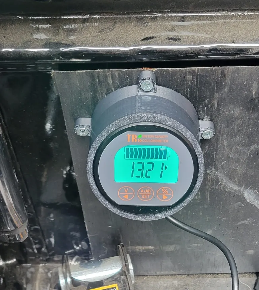 Bảng giám sát pin AiLi (TR16) lắp nổi với góc nghiêng