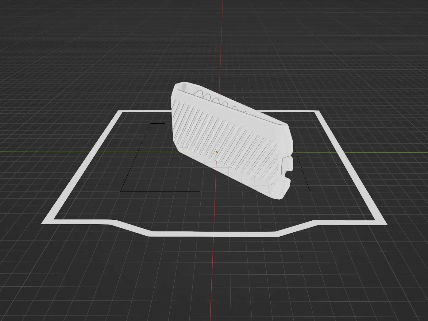 Cái chặn cửa phong cách tương lai với dây cao su hỗ trợ