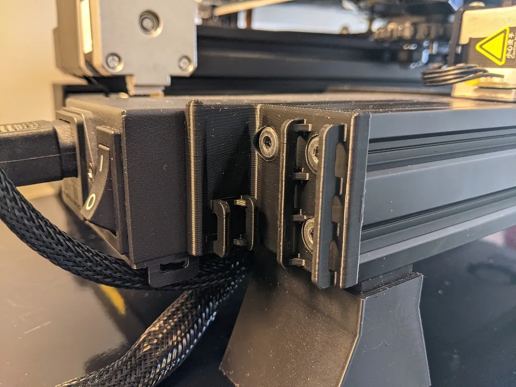 Hướng dẫn cáp phía sau cho máy in Ender 3 V2