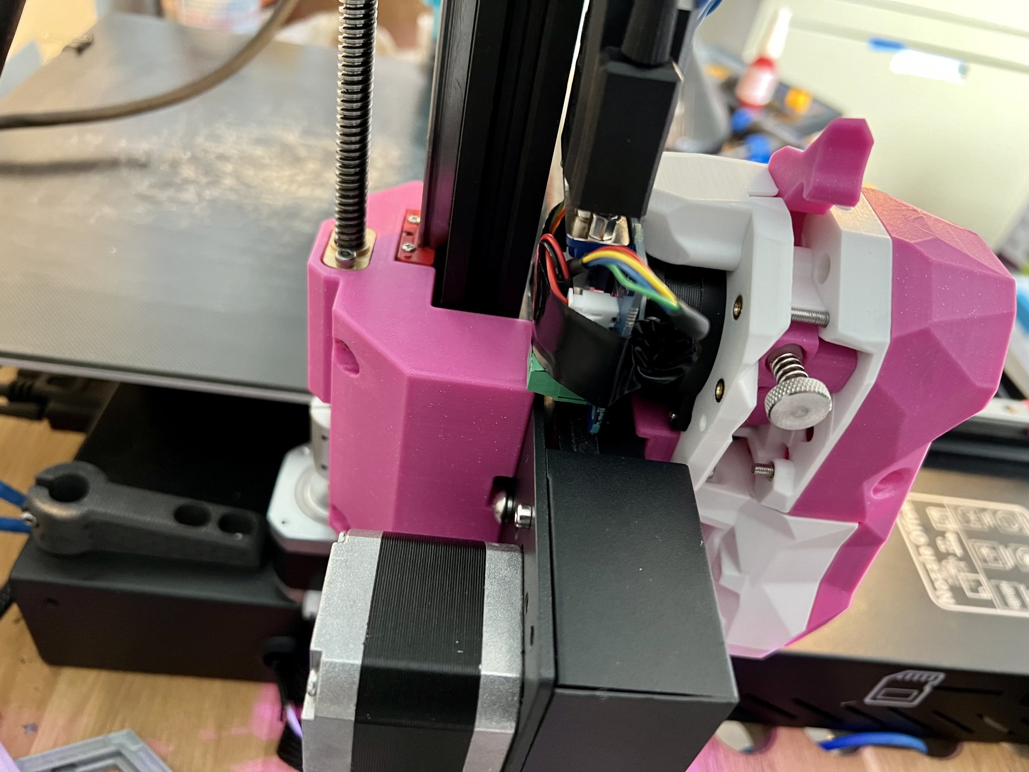 Nâng cấp ray tuyến tính cho máy in Tenlog D3Pro