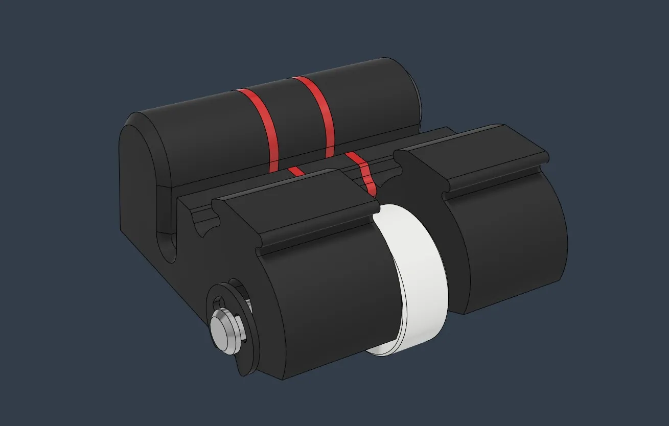 Bánh xe cấp liệu trung tâm cho máy cắt Cameo Silhouette Pro