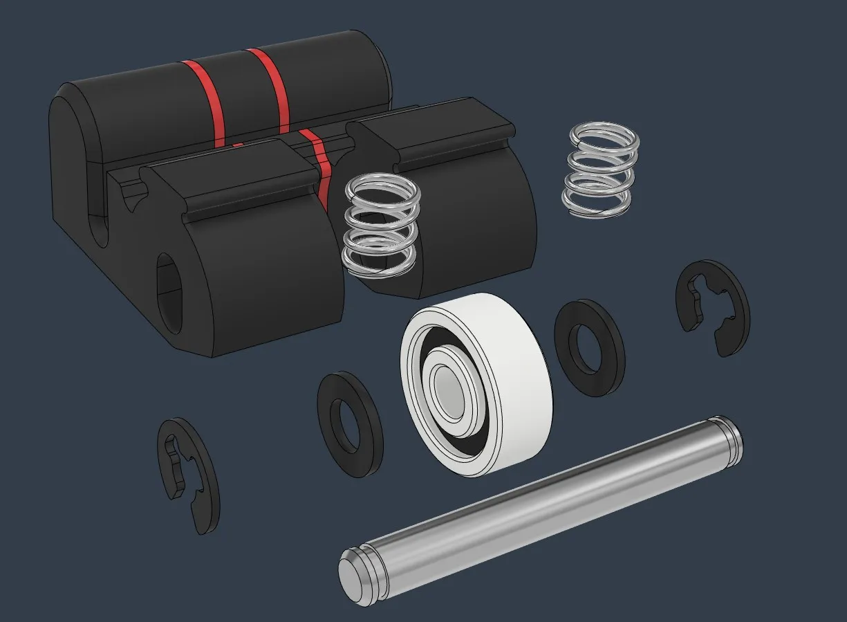 Bánh xe cấp liệu trung tâm cho máy cắt Cameo Silhouette Pro