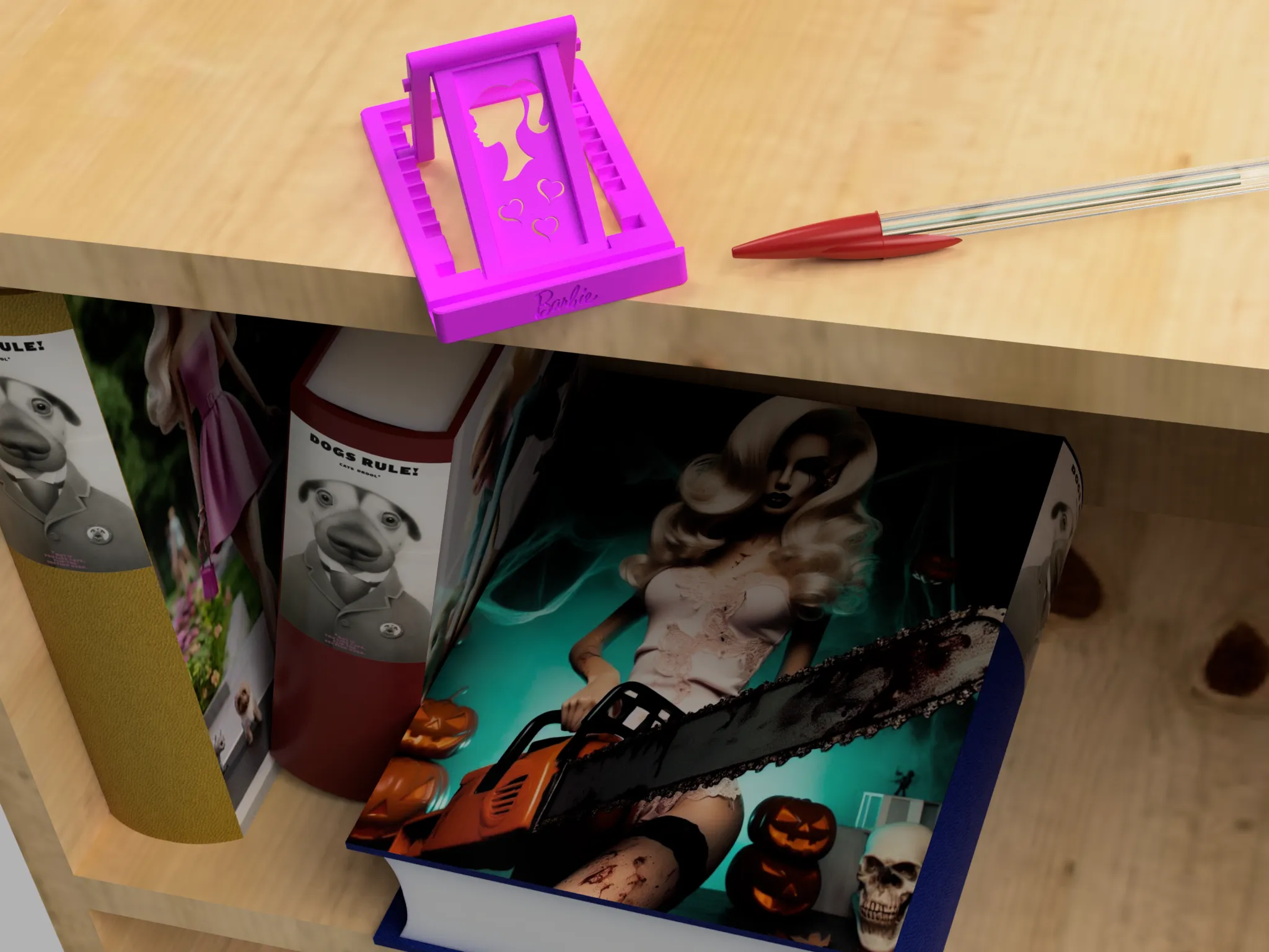 Giá đỡ điện thoại Barbie điều chỉnh được