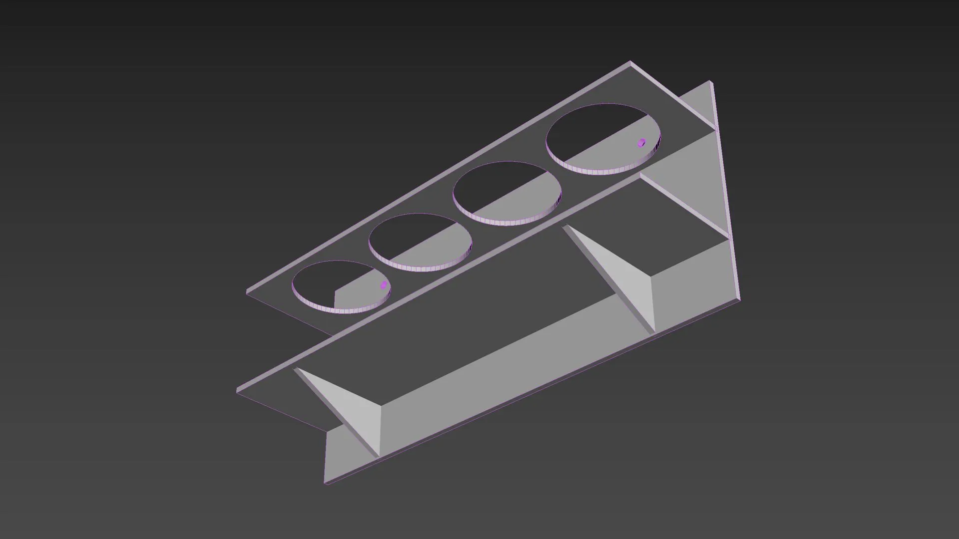 Giá đỡ chai sơn acrylic Abeier 60ml