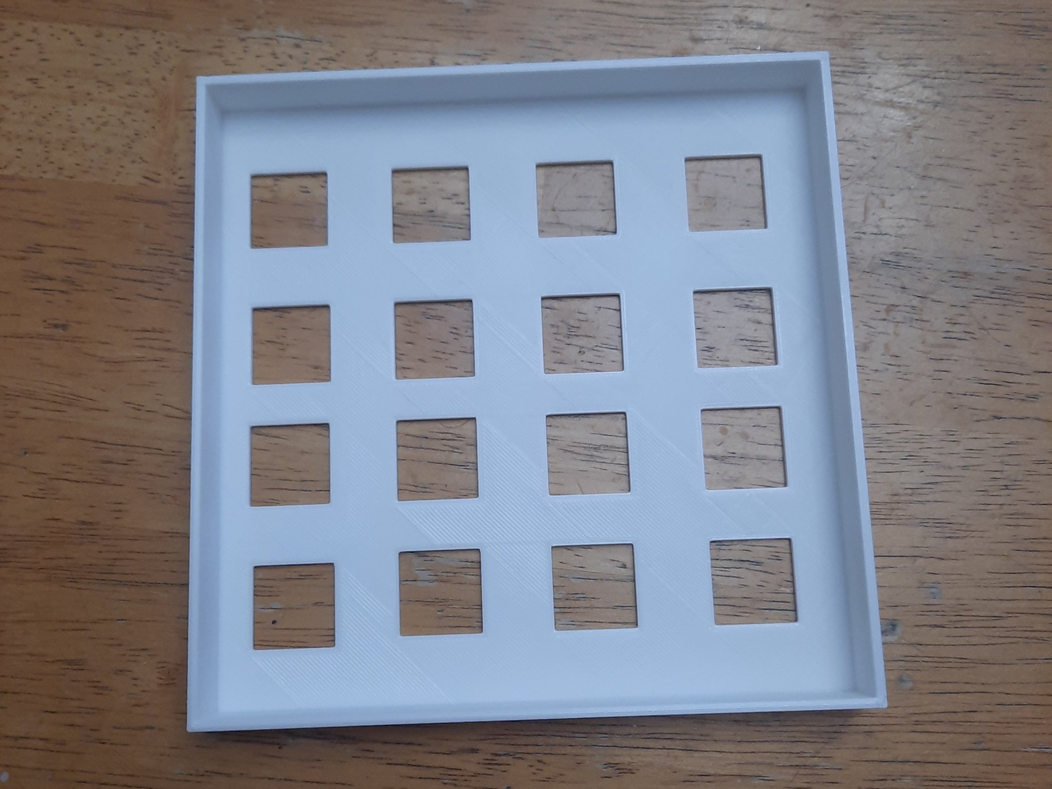 Khay đựng sơn kết hợp 2 giá đỡ chai nhỏ 3x6