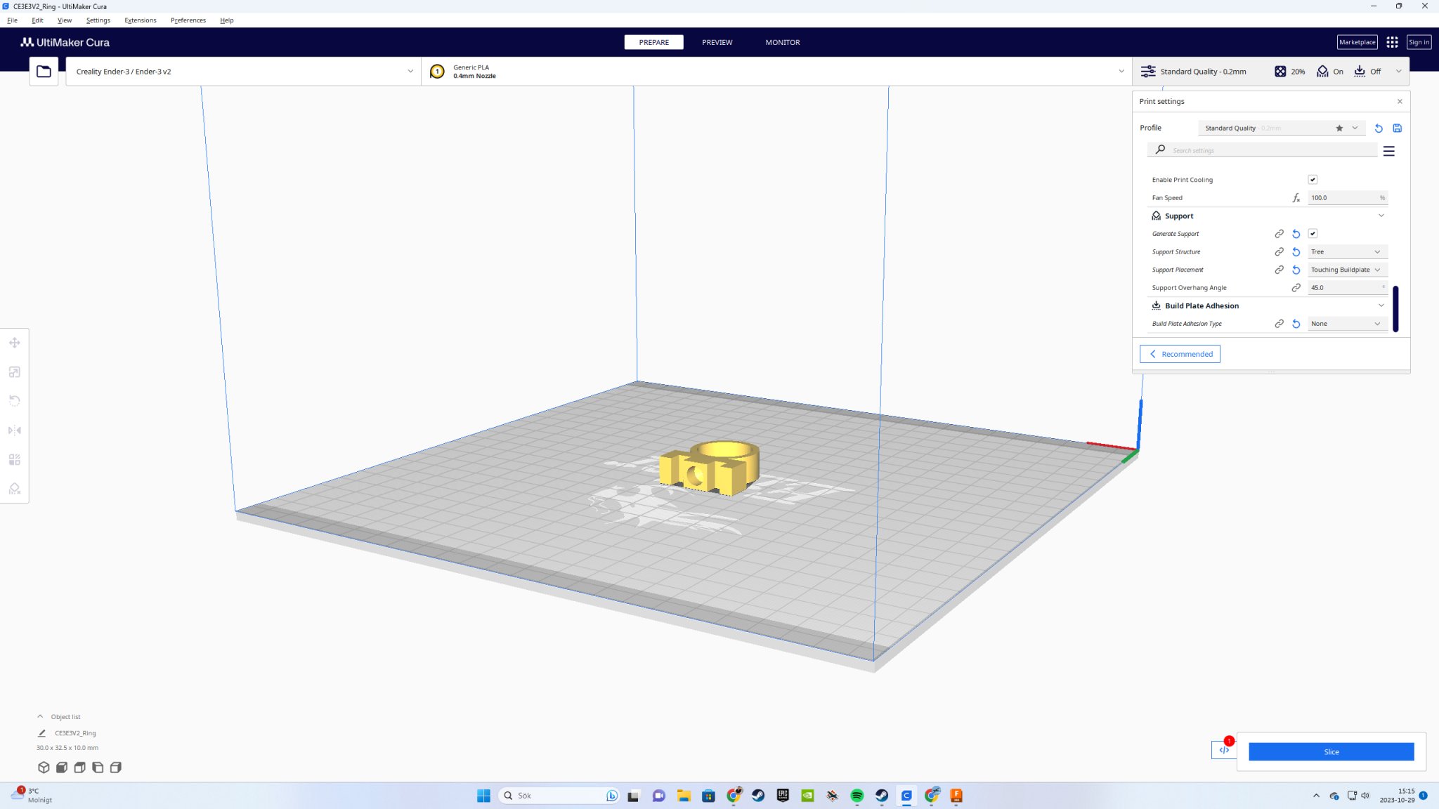 Nhẫn Sedxg thiết kế độc đáo bằng Fusion 360
