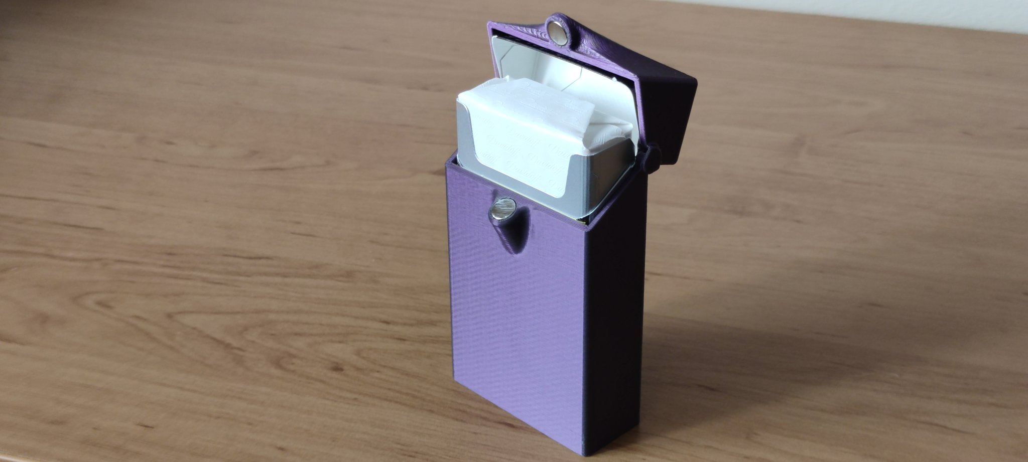 Hộp đựng thuốc lá giấy kích thước 100s