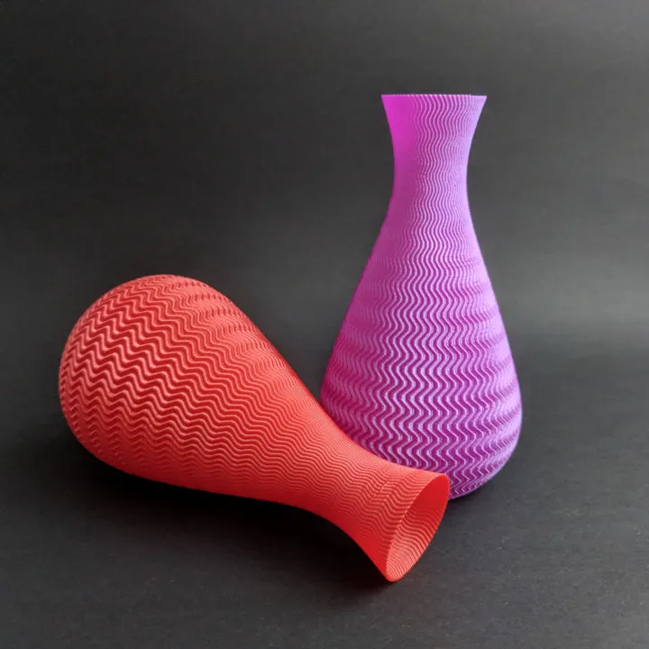 Bình hoa Ceres với đường cong sóng sin độc đáo