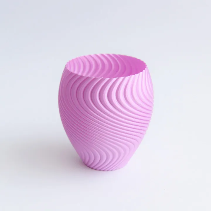 Bình hoa gợn sóng in 3D độc đáo từ OpenSCAD