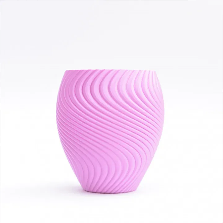 Bình hoa gợn sóng in 3D độc đáo từ OpenSCAD