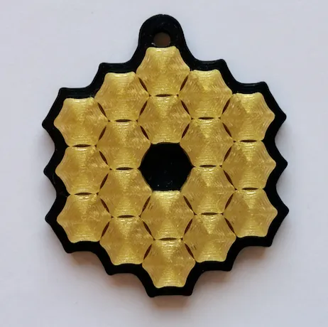 Móc khóa gương chính của kính viễn vọng James Webb