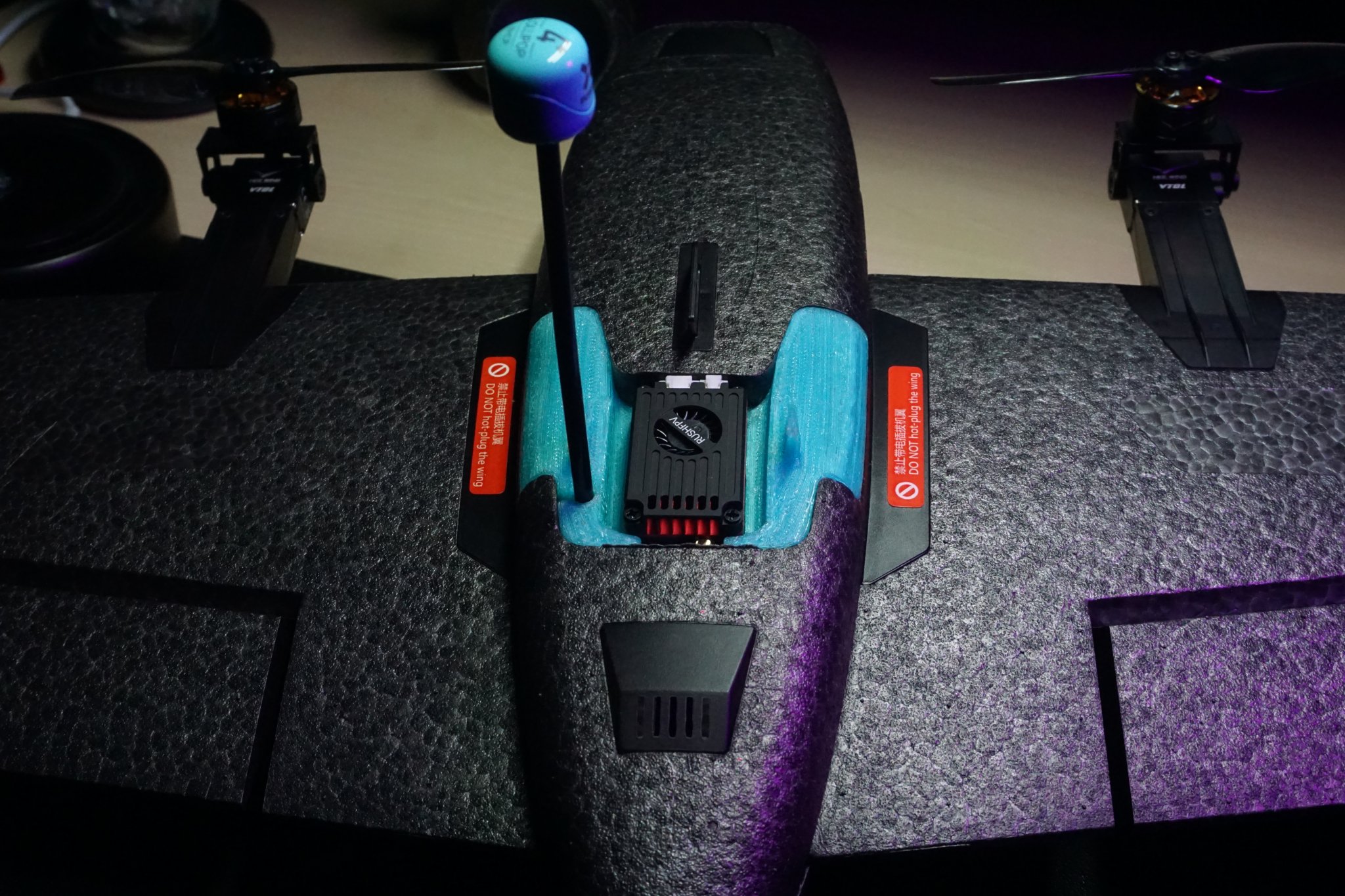 Hỗ trợ cho VTX Rush Max chỉ dành cho Hee Wing T1 Ranger