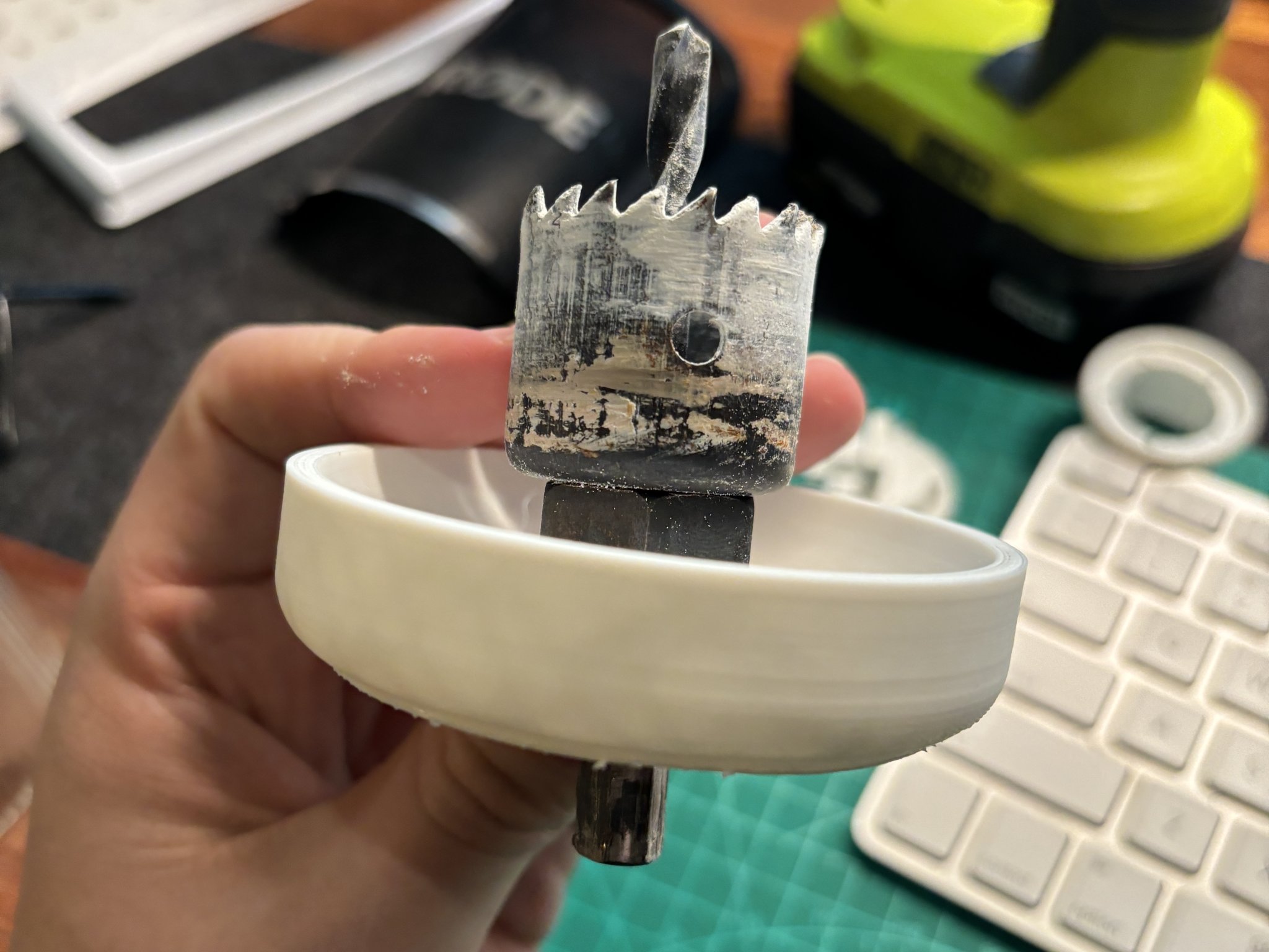 Bộ thu bụi cho mũi khoan lỗ 32mm, đường kính 70mm