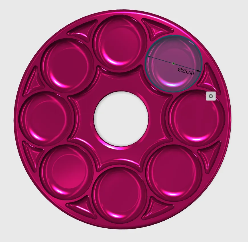 Bảng màu vẽ mini dành cho trẻ em