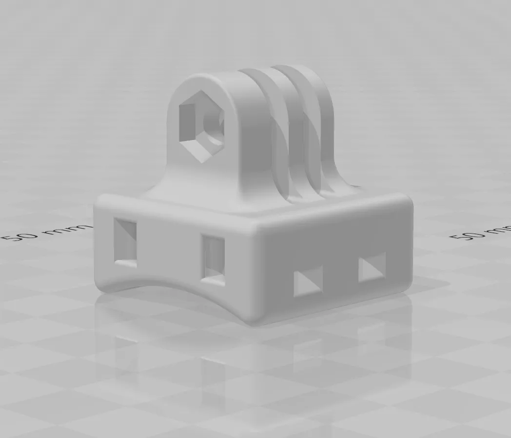 Đế Gopro đa năng dễ in cho máy ảnh