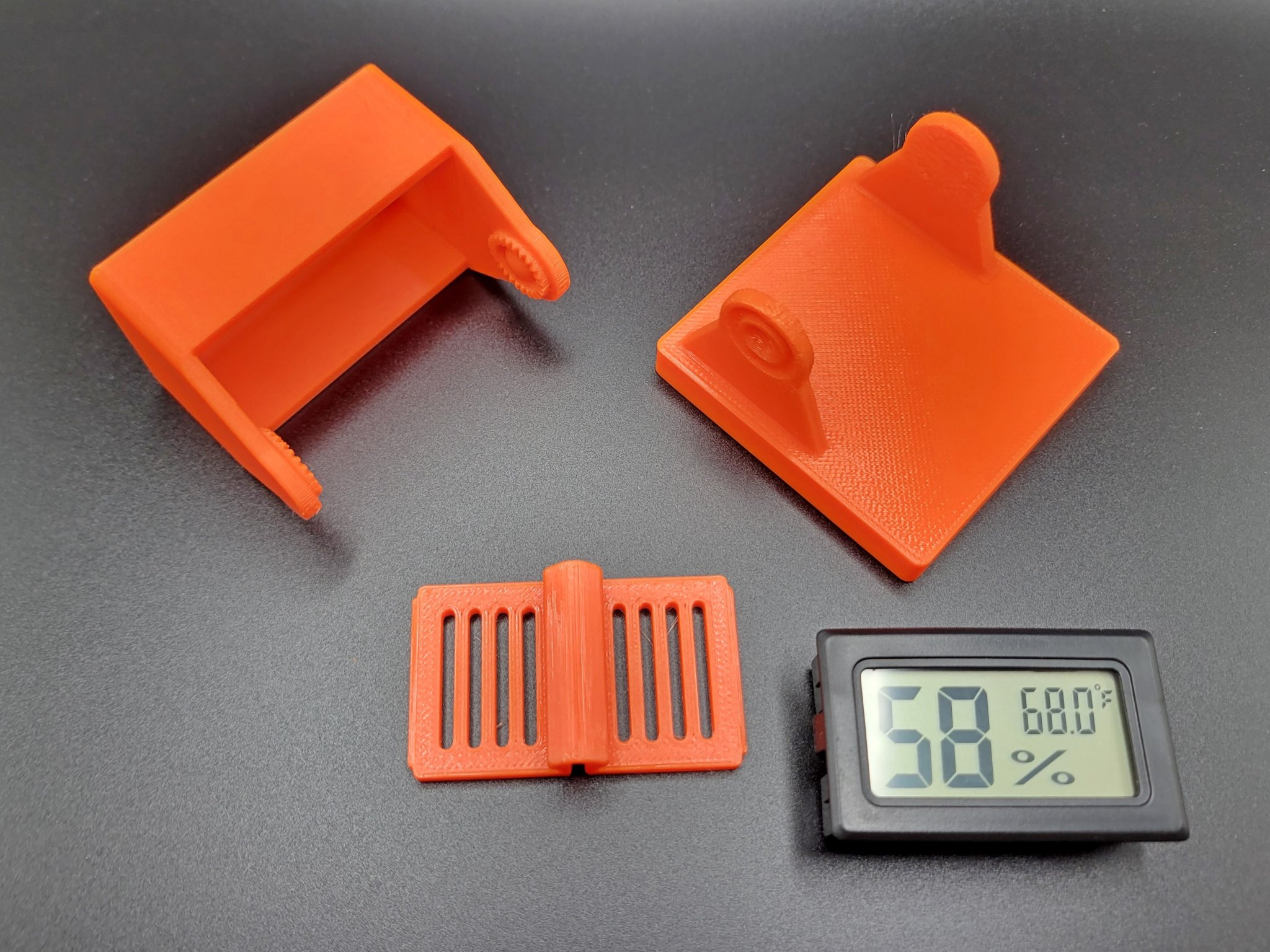 Giá đỡ đồng hồ đo độ ẩm xoay cho cảm biến nhiệt độ