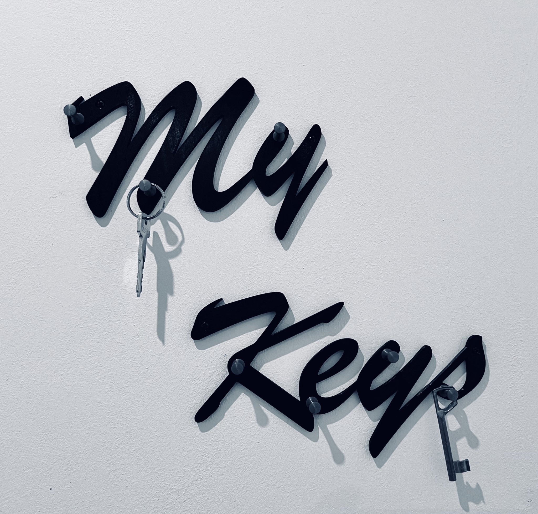 Giá treo chìa khóa "My Keys" trang trí cho ngôi nhà