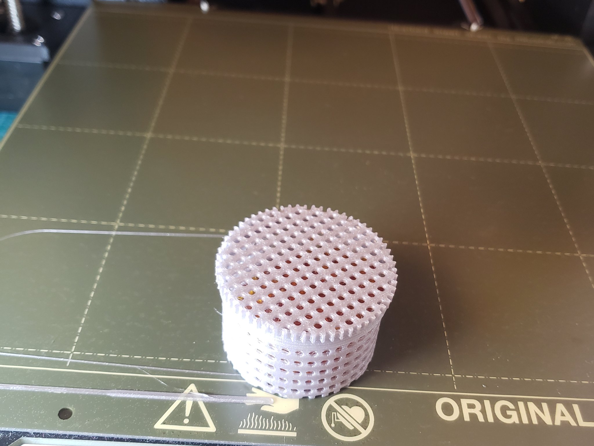 Hộp hút ẩm silicagel nhỏ với lỗ lưu trữ filament