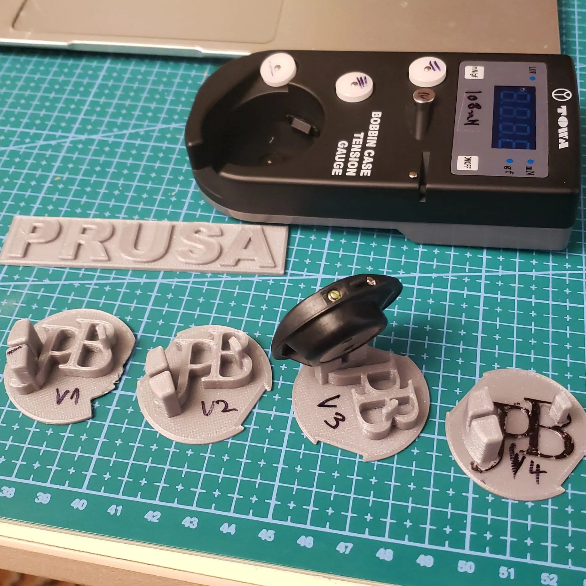 Bộ chuyển đổi hộp cuộn chỉ Brother cho đồng hồ đo căng Towa