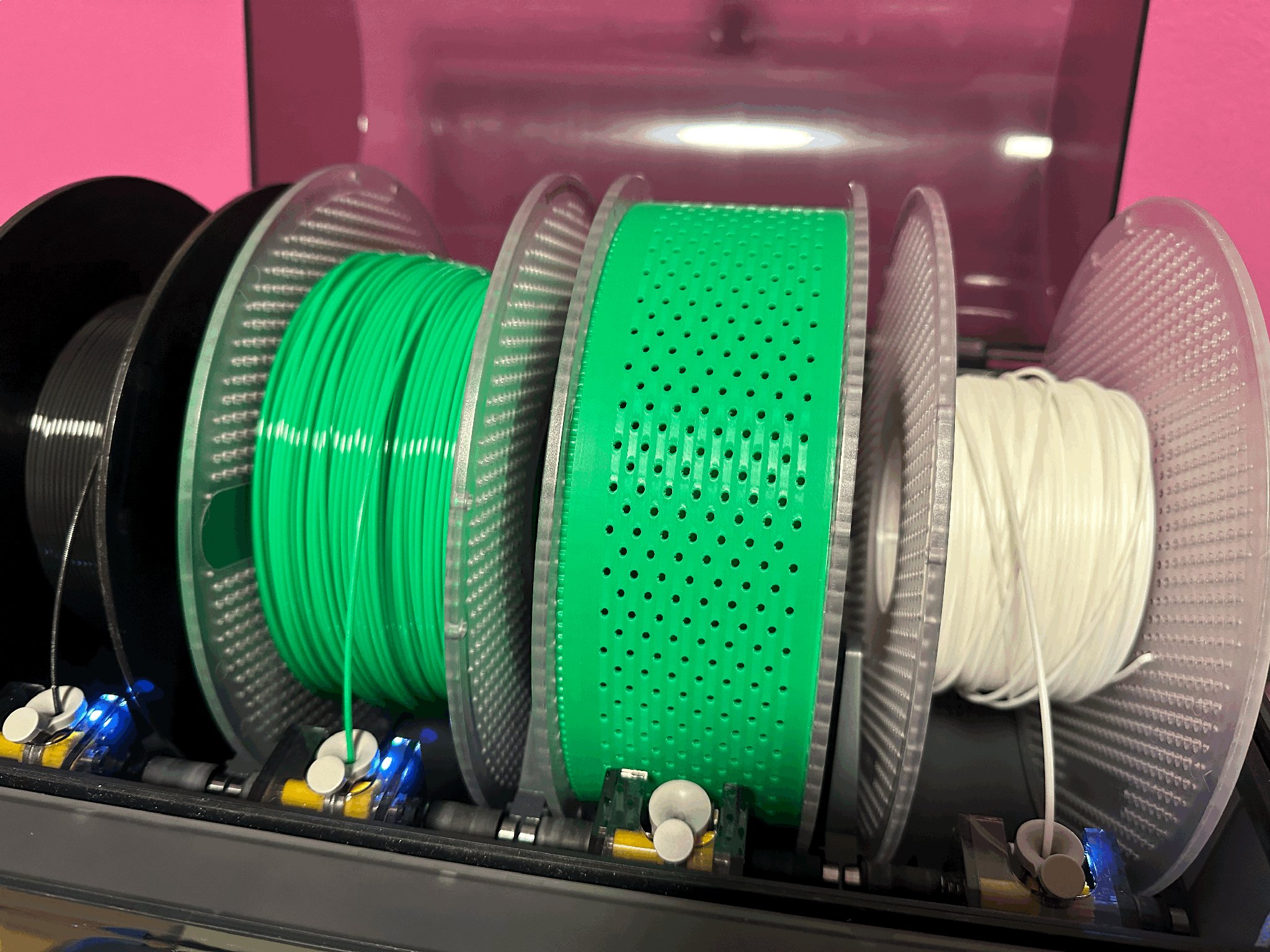 Container hạt silica cho cuộn filament Bambu Lab