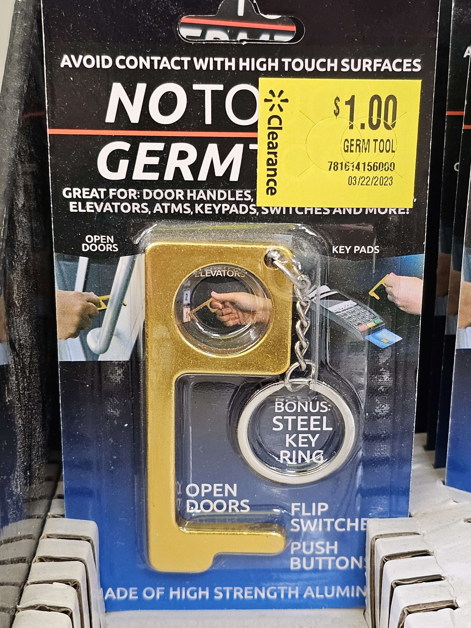 Công cụ tránh tiếp xúc với vi khuẩn