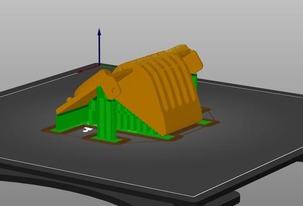 Nắp bảo vệ 30 độ HERO ME GEN 5 5015 cho máy in 3D