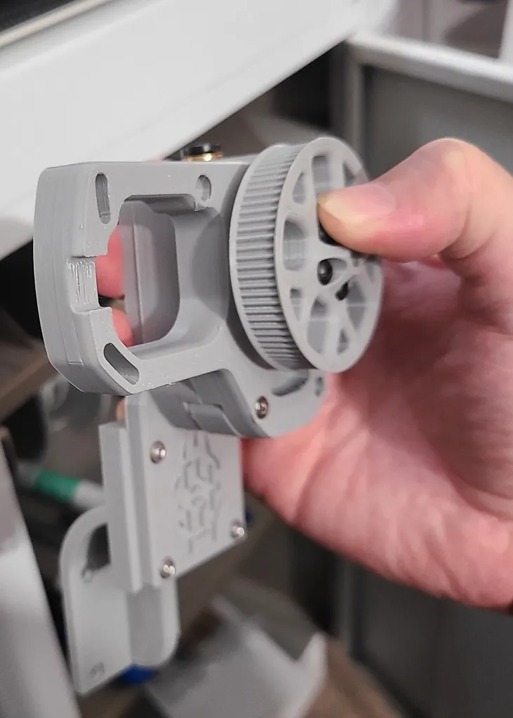 Bảng đế lắp đặt đầu đùn mobius 4 cho máy in CR 200B