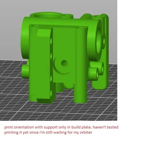 Giá đỡ khung xương cr 200b với gắn adxl345 và cr touch