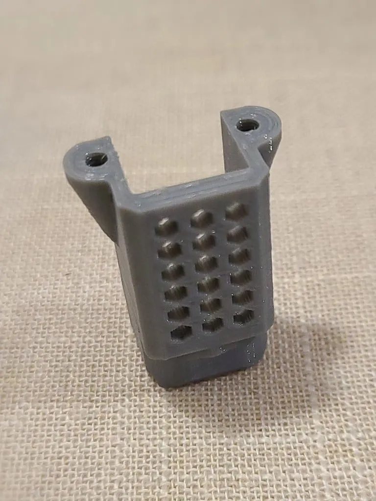 Nắp lưng và khoảng cách BLTouch khi lắp ngược