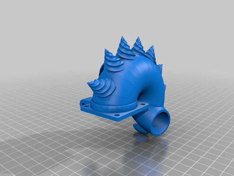 Hệ thống ống gió cho quạt 40mm trên máy in anet A8