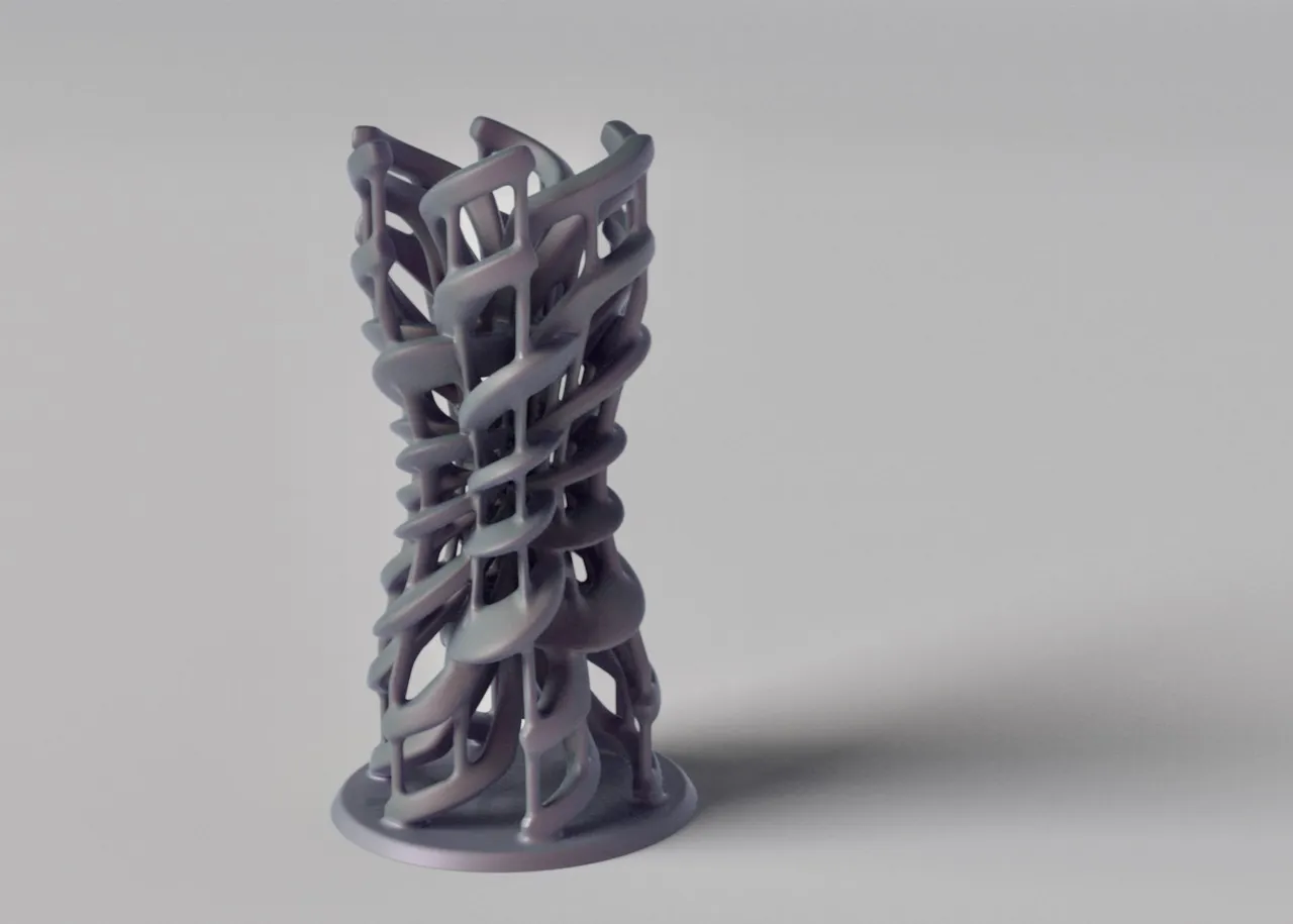 Cảm biến xoắn ốc nghệ thuật cho trang trí nội thất