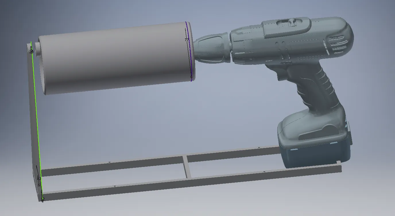 Máy trộn sơn sử dụng khoan điện