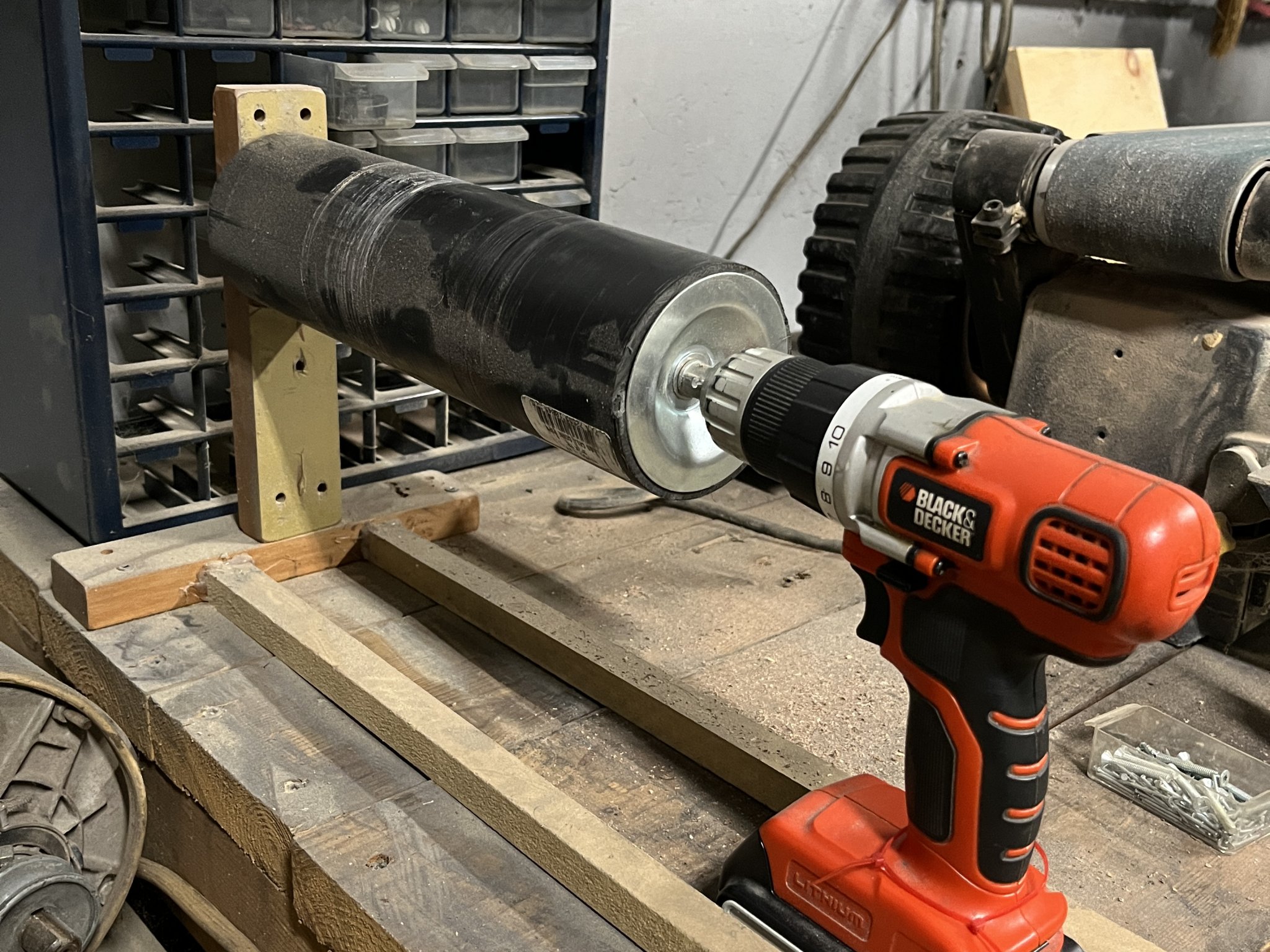 Máy trộn sơn sử dụng khoan điện