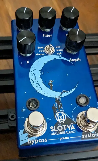 Bảng gắn pedal guitar Walrus Audio cho thanh nhôm 2020