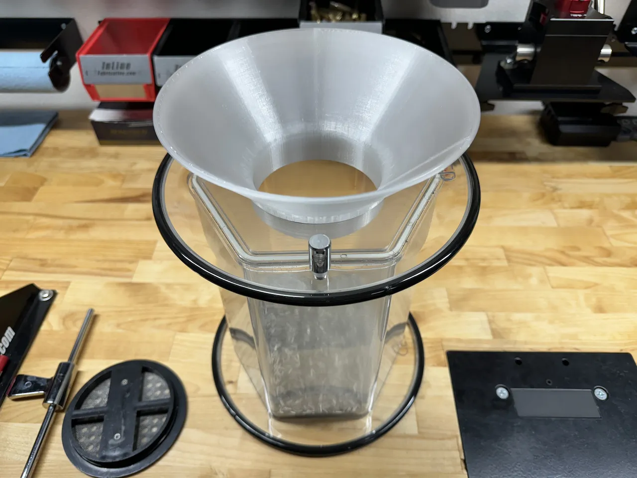 Phễu miệng rộng cho máy nghiền đồng CED Brass Tornado