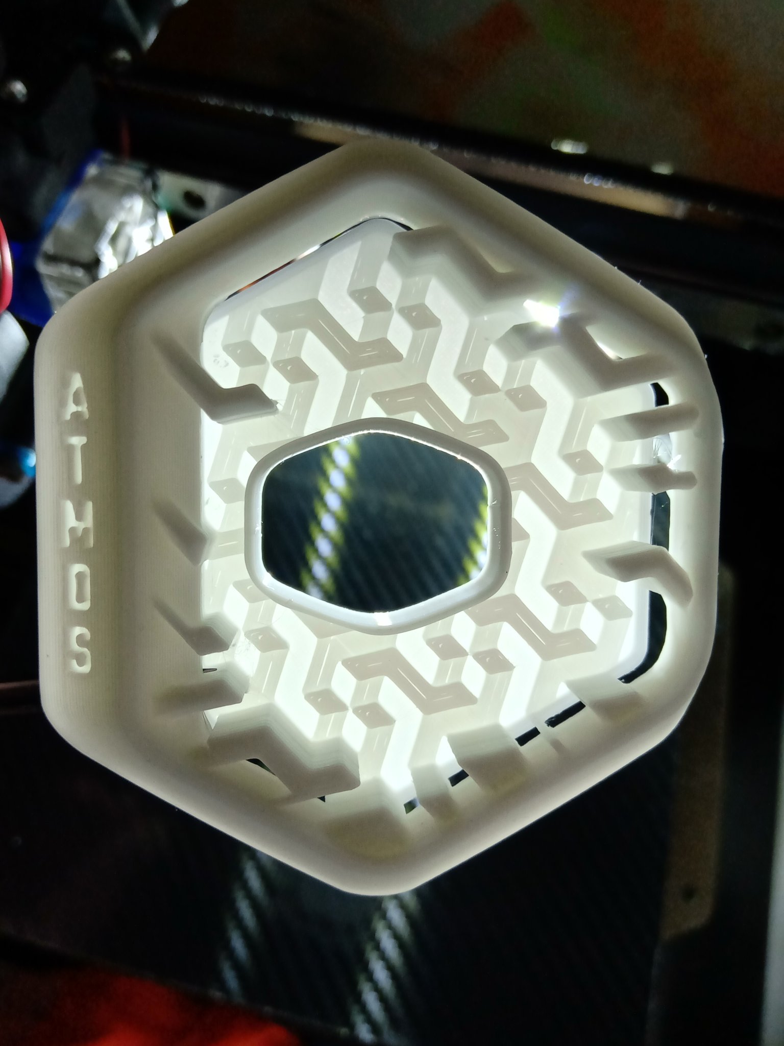 Nắp bảo vệ trong suốt hình học cho Master Liquid ATMOS