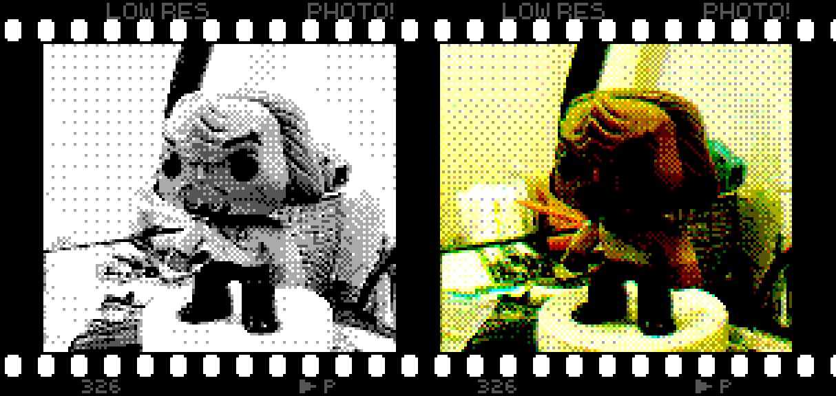 Giá đỡ bộ lọc màu cho Gameboy Camera